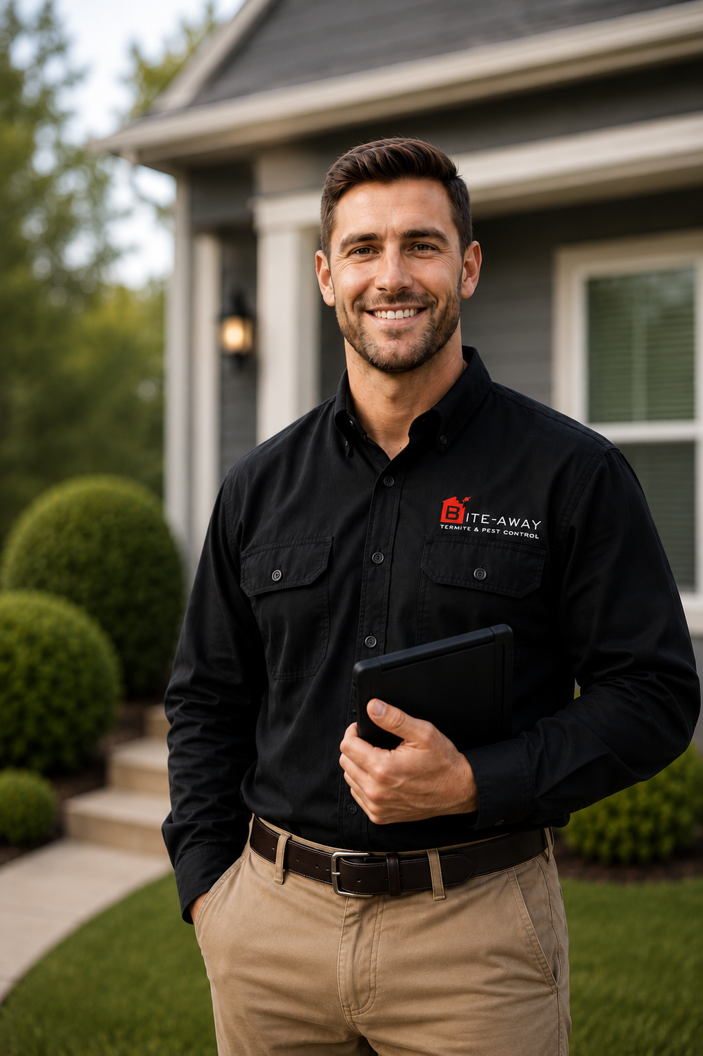 Bite Away pest control technician in San Diego